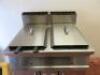 Lotus Gas Twin Tank Triple Basket Deep Fat Fryer. - 4