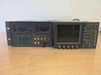 Pair of Rack Mount Components to Include: 1 x Tektronix Serial Component Monitor, Model WFM601A & 1 x TSL Audio Monitoring Unit, Model AMUT-2MA.