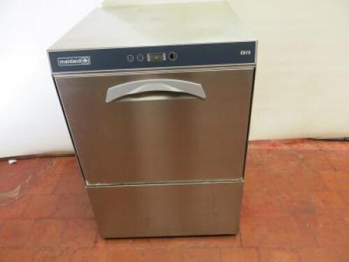Maidaid Dishwasher, Model C515, S/n 2928564, DOM 12/2017. Comes with 2 Trays.
