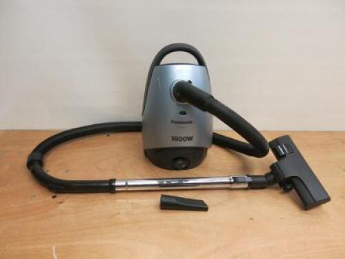 Panasonic 1800w Vacuum Cleaner, Model MC-E7305. Comes with Hose & Attachments (As Viewed/Pictured).