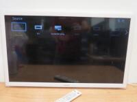 Samsung 32" HD TV, Model UE32F4510AK. Comes with Remote & Part Wall Bracket.