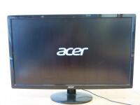 Acer 27" LCD Monitor, Model S271HL. Comes with Power Supply.