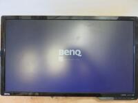 Benq 27" LCD Monitor, Model ET-0027-B. Comes with Duronic Single Arm Monitor Stand.