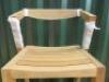 Boxed/New Open Back Teak Seat 4Pcs "Urban Chair" by Jakob Berg. - 6