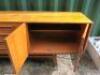 Retro Wooden Sideboard with 4 Doors & 4 Drawers, Size H80cm x W210cm x D45cm. NOTE: condition (As Viewed/Pictured). - 4