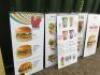 10 x Double Sided Magnetic Hanging Point of Sale Signs to Include: 9 x 100cm x 50cm & 1 x 103cm x 103cm. - 4