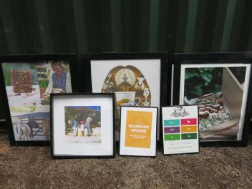21 x Assorted Sized Picture Frames (As Viewed/Pictured).