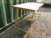 Wooden Pasting Table. - 2