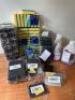 Assortment of Cleaning Equipment to Include: 2 x Boxes of Clear/Black Plastic Bags, 8 x Galvanised Scourers, 12 x Packs of Assorted Scourer Pads, 3 x Packs of Caterers Sponge Scourers & 4 x Part Bottles Cleaning Products. - 2