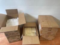 5 x Boxes of Plastic Knives & Forks to Include: 2500 x Bioplastic 7" Knives & 1500 x 6.5" Compostable Forks.