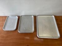 16 x S/M/L Aluminium Baking Trays.