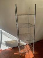 Vogue Stainless Steel Square Wire Rack. Size H185 x W60 x D60cm.
