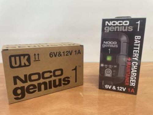 NOCO Genius 1 Battery Charger & Maintainer. Boxed New.