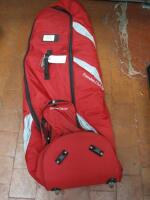 Founders Club Ski Bag in Red.