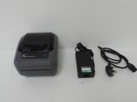 Zebra Compact Direct Thermal Desktop Label Printer, Model GK420d. Comes with Power Supply.