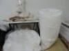 2 x Sacks of Polystyrene Beads & 7 x Bags of Loose Filling European Duck Feathers. - 6