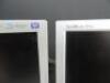 Pair of 19" Samsung Syncmaster Color Display Units, Model 913n on Metal Stand. - 4