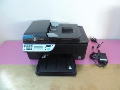 HP Officejet 4500 Wireless Colour Printer, S/N CN223M12P1. Comes with Power Supply.