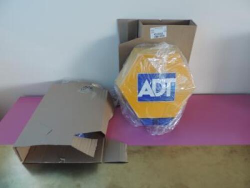 Pair of ADT Dummy Alarm Boxes, Appear New/Unused.