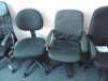 6 x Assorted Office Swivel Chairs. - 3