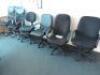 6 x Assorted Office Swivel Chairs. - 4