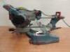 Erbauer 254mm Single Bevel Sliding Mitre Saw, Model ERB611MSW. - 2