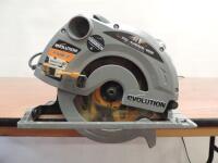 Evolution Rage B 185mm Circular Saw, S/N D152U02311.