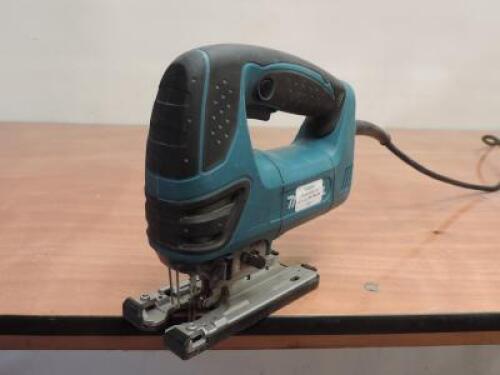 Makita 135mm Orbital Action Jig Saw, Model 4350FCT.