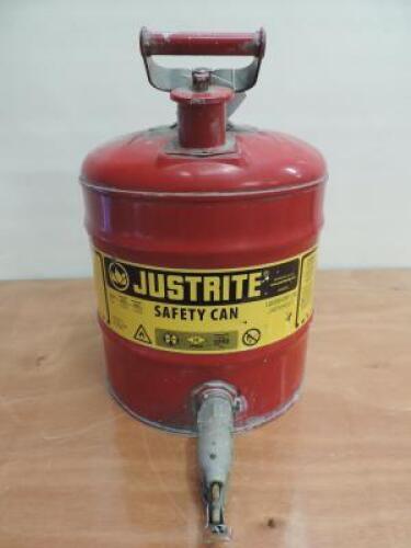 Justrite 19 Litre Safety Can.