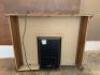 Suncrest Fire Surrounds Ltd Electric Fire & Wooden & Tiles Surround, Model GD940. Size H96cm x W123cm x D43cm. - 4