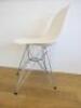 6 x Vitra Eames DSR White Plastic Chair. - 8