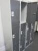 2 x Banks of 6 BioCote Personnel Lockers. NOTE: requires some new keys/locks. - 5