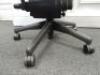 Herman Miller Aeron Ergonomic Adjustable Mesh Office Chair in Graphite Grey with Adjustable Arm Rests & Leather Padded Arm Caps, Size B. - 4