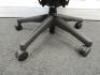 Herman Miller Aeron Ergonomic Adjustable Mesh Office Chair in Graphite Grey with Adjustable Arm Rests & Leather Padded Arm Caps, Size B. - 4