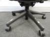 Herman Miller Aeron Ergonomic Adjustable Mesh Office Chair in Graphite Grey with Adjustable Arm Rests & Leather Padded Arm Caps, Size B. - 4