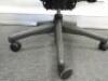 Herman Miller Aeron Ergonomic Adjustable Mesh Office Chair in Graphite Grey with Adjustable Arm Rests & Leather Padded Arm Caps, Size B. - 4