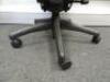 Herman Miller Aeron Ergonomic Adjustable Mesh Office Chair in Graphite Grey with Adjustable Arm Rests & Leather Padded Arm Caps, Size B. - 5