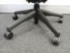 Herman Miller Aeron Ergonomic Adjustable Mesh Office Chair in Graphite Grey with Adjustable Arm Rests & Leather Padded Arm Caps, Size B. - 4