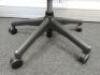 Herman Miller Aeron Ergonomic Adjustable Mesh Office Chair in Graphite Grey with Adjustable Arm Rests & Leather Padded Arm Caps, Size B. - 4