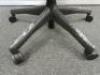 Herman Miller Aeron Ergonomic Adjustable Mesh Office Chair in Graphite Grey with Adjustable Arm Rests & Leather Padded Arm Caps, Size B. - 4