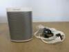 Sonos Wireless Speaker in White, Model PLAY 1.Comes with Power Supply.
