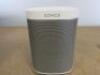 Sonos Wireless Speaker in White, Model PLAY 1.Comes with Power Supply. - 2
