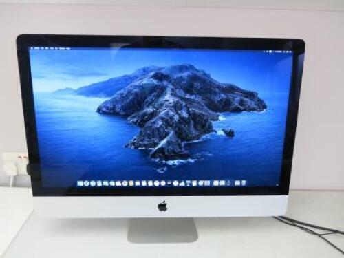 Apple 27" iMac, Model A1419 , Late 2013, Running macOS Catalina 10.15.7, 3.2Ghz Intel Core i5, NVIDIA GeForce GT755M 1GB, 24GB RAM, 1TB SATA Disk.