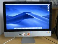 Apple 21.5" iMac, Model A1418, Running macOS Mojave 10.14.6, 3.1Ghz Intel Core i5, Intel Iris Pro Graphics 6200 1536MB, 16GB RAM, 1TB HDD.