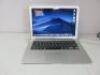 Apple 13.5" MacBook Air, Model 1466, Running macOS Mojave 10.14.6, 1.8Ghz Intel Core i5, Intel HD Graphics 6000 1536MB, 8GB RAM, 251GB Flash Storage. NOTE: requires power supply.
