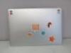 Apple 13.5" MacBook Air, Model 1466, Running macOS Mojave 10.14.6, 1.6Ghz Intel Core i5, Intel HD Graphics 6000 1536MB, 8GB RAM, 251GB Flash Storage. NOTE: requires power supply. - 10