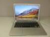 Apple 13.5" MacBook Air, Model 1466, Running macOS High Sierra 10.13.6, 1.6Ghz Intel Core i5, Intel HD Graphics 6000 1536MB, 8GB RAM, 251GB Flash Storage.NOTE: requires power supply.