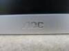 AOC 27" LCD Monitor, Model 270LM0007 with Adjustable Monitor Desk Mount. - 2