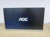 AOC 27" LCD Monitor, Model 270LM0007 with Adjustable Monitor Desk Mount. - 3