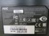 AOC 27" LCD Monitor, Model 270LM0007 with Adjustable Monitor Desk Mount. - 6